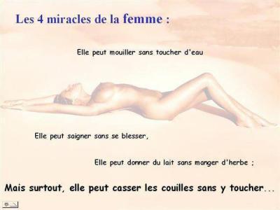 miracle tu parle !!!